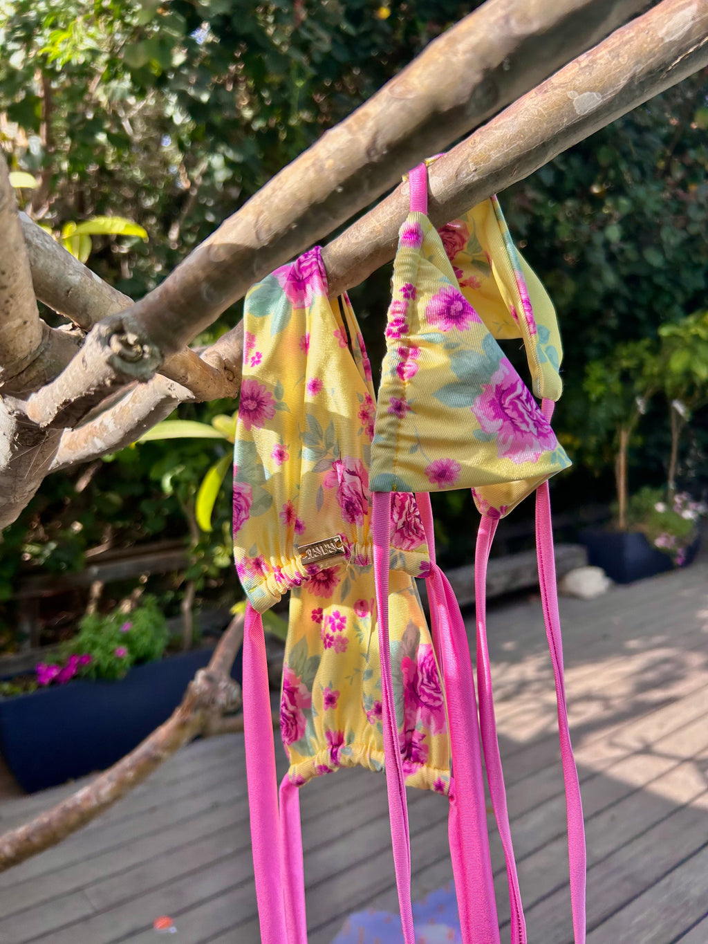 Rio top in pink colada