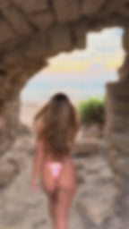 Cocoa bottom in pink colada